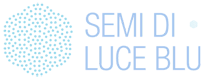 Semi di luce blu Logo